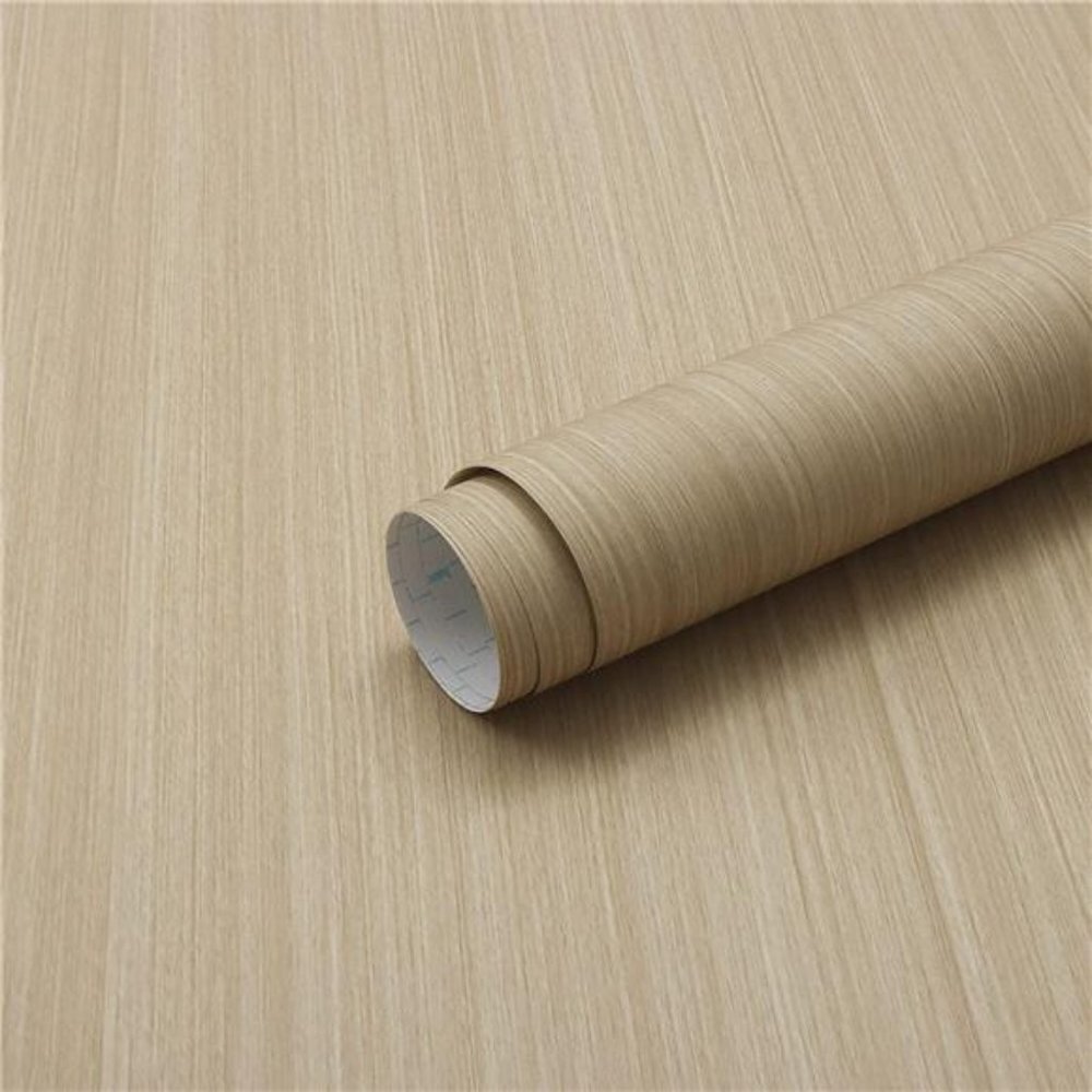 Light Oak Wood Contact Paper 15.7"x78.7" Thicken Peel and Stick Wallpaper